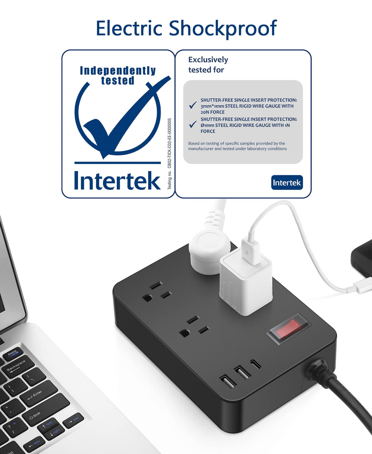 Jgstkcity close-up of USB-C and USB-A ports, delivers fast charging and convenience