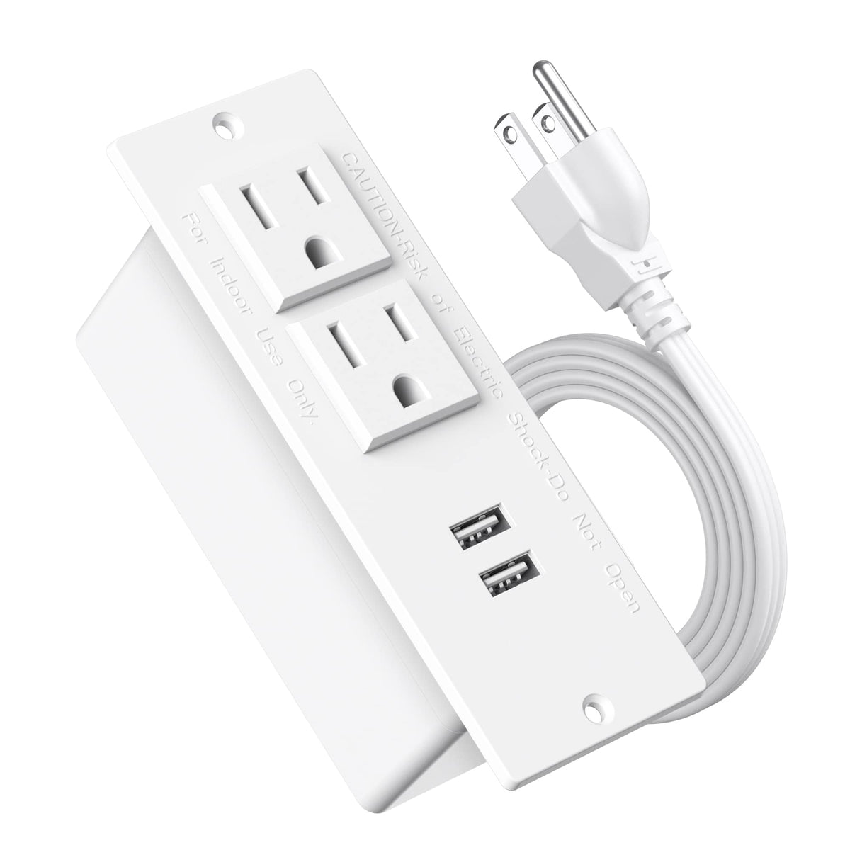 Jgstkcity conference recessed power strip on table top for easy access during meetings