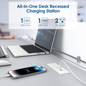 Jgstkcity USB-C PD 20W port powers devices quickly during meetings.