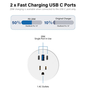 Jgstkcity 6‑ft cord and plug detail for flexible placement benefit
