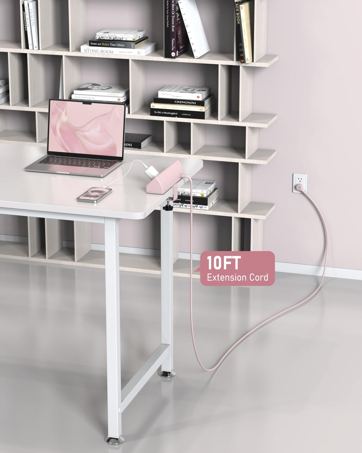 Jgstkcity desk clamp surge protection 1200J protects connected devices