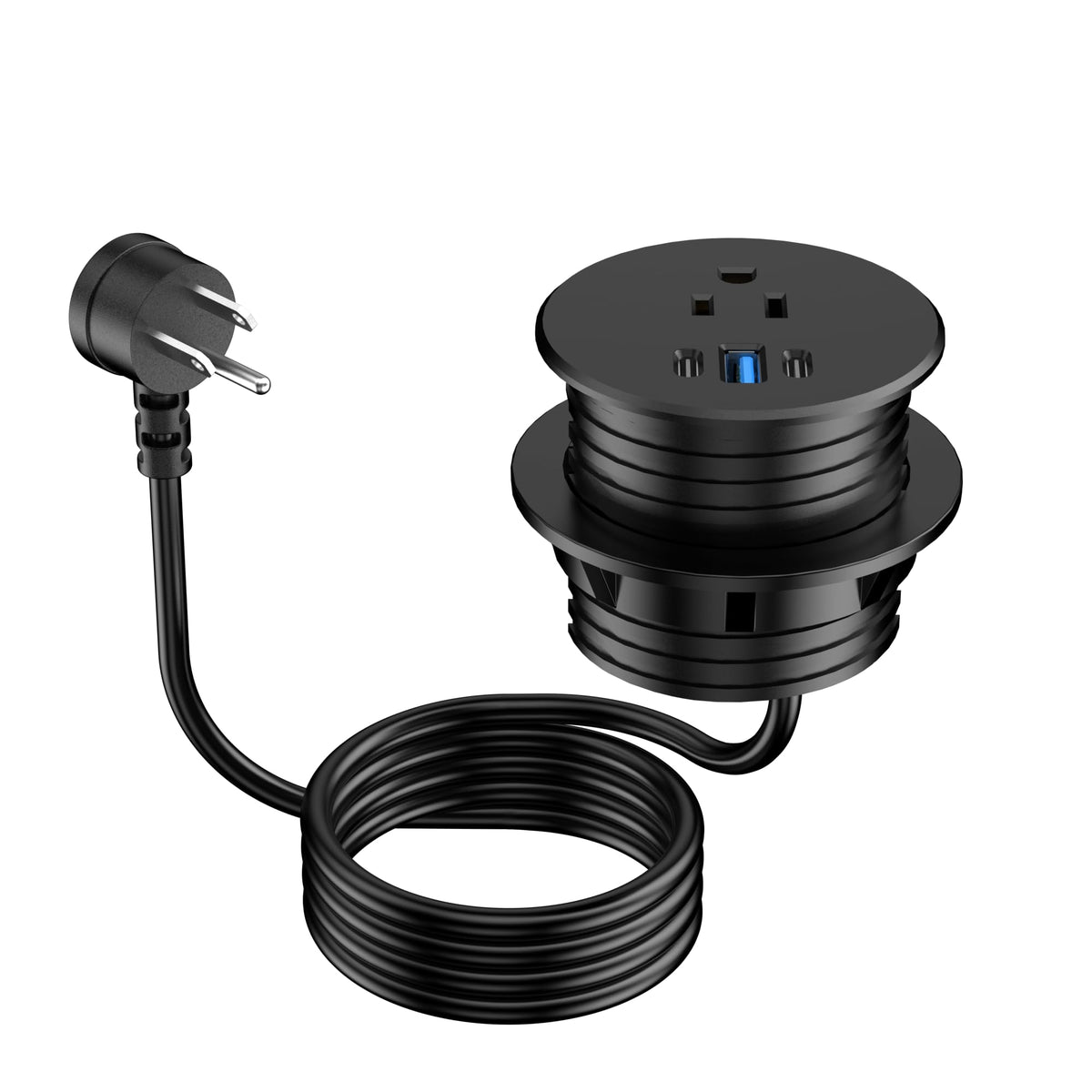 Jgstkcity compact and organized desk power solution.