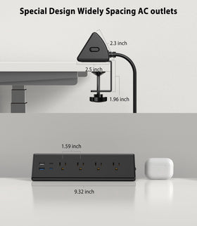 Jgstkcity clamp bracket detail showing secure edge grip and thickness compatibility