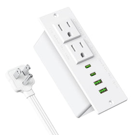 Jgstkcity front faceplate showing flush mount and neat tabletop look for decluttering
