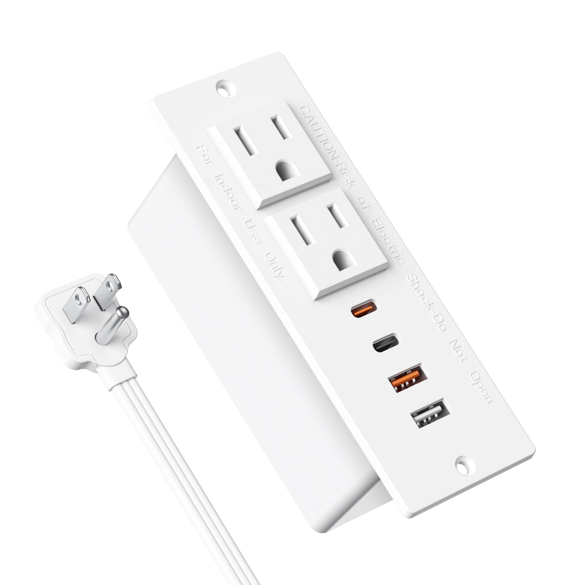 Jgstkcity front faceplate showing neat flush mount and tidy charging