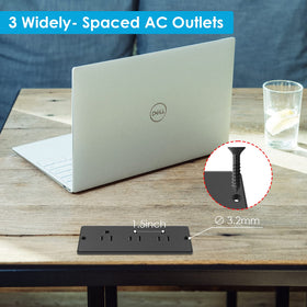 Jgstkcity IPX4 waterproof power strip engineered for humidity and splashes.