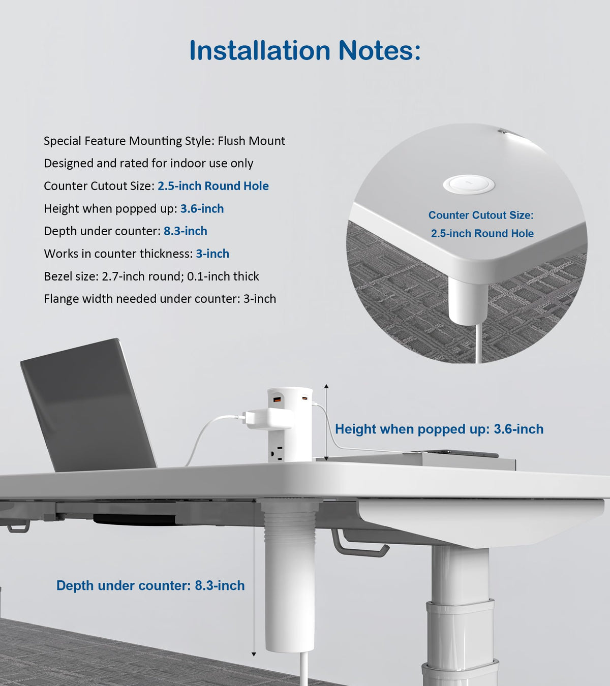 Jgstkcity pop-up outlet ETL listed and tamper-resistant for safety.