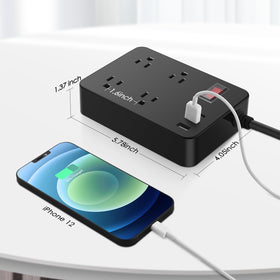 Jgstkcity safety switch with red indicator, allows quick power shutoff and child safety