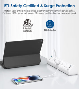 Jgstkcity side profile of clamp engaged showing secure desk mount benefit