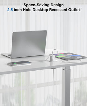 Jgstkcity side profile of recessed grommet demonstrating low profile benefit