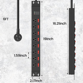 Jgstkcity PDU demonstrating two installation angle options