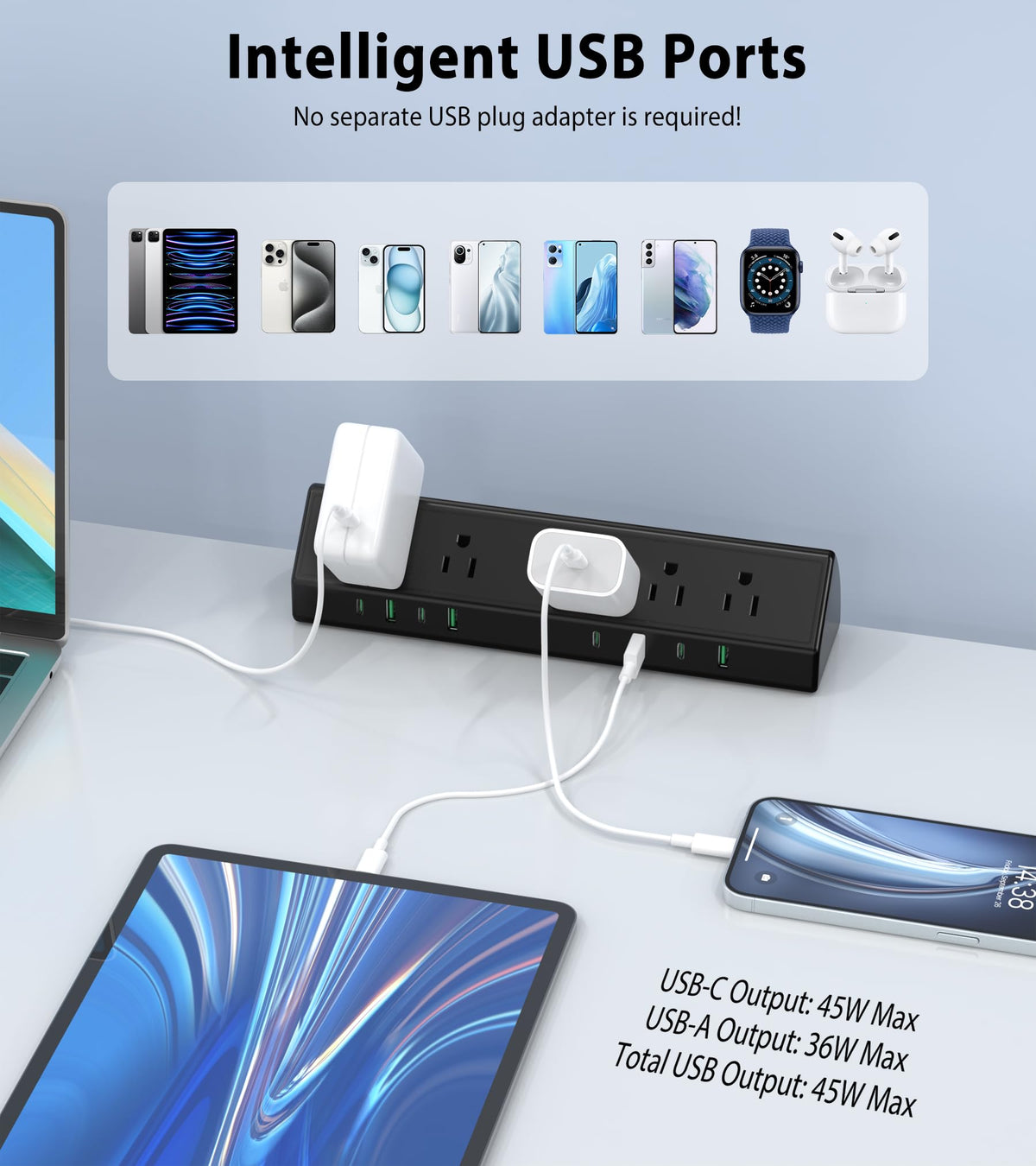 Jgstkcity USB-C port detail illustrating fast charging capability