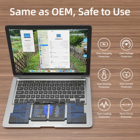 JGTM A2141 battery safety certifications reassure safe daily use.