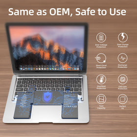 JGTM battery label with voltage and capacity details for quick verification benefit