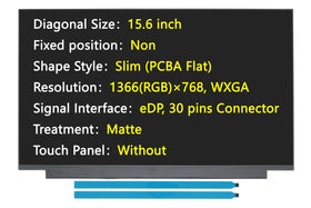 JHK JIEHONGKE front view LCD panel showing clear matte display benefit