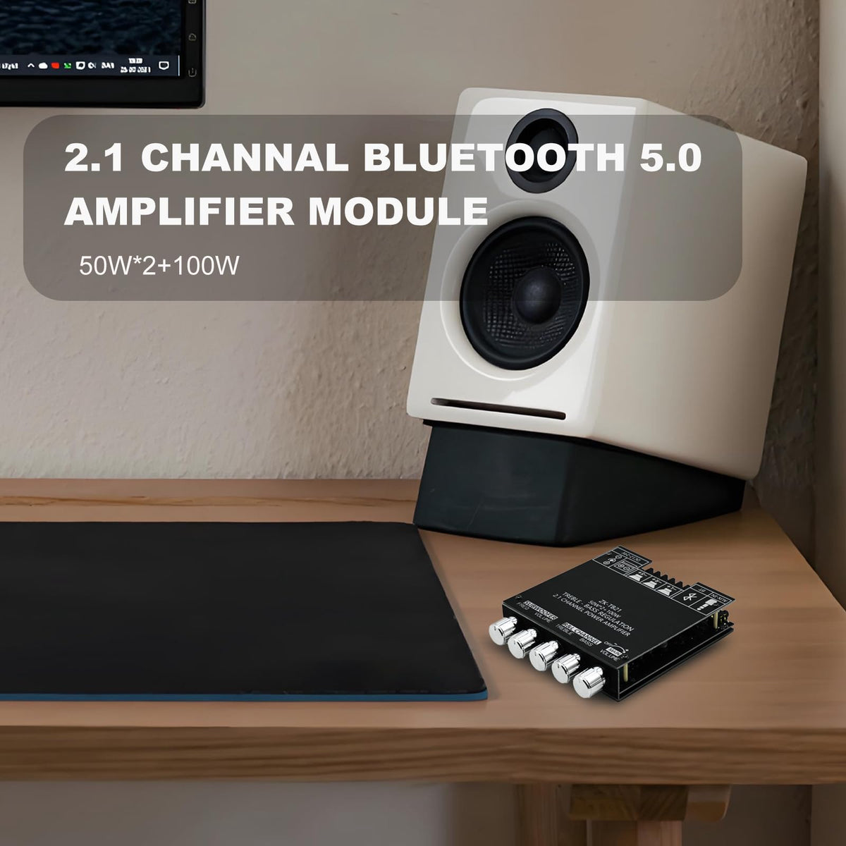 JIAATGA ZK-TB21 DIY speaker project ready for creative builds
