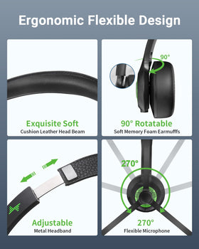 JIAMQISHI headset beside laptop illustrating scale and desktop connectivity benefit