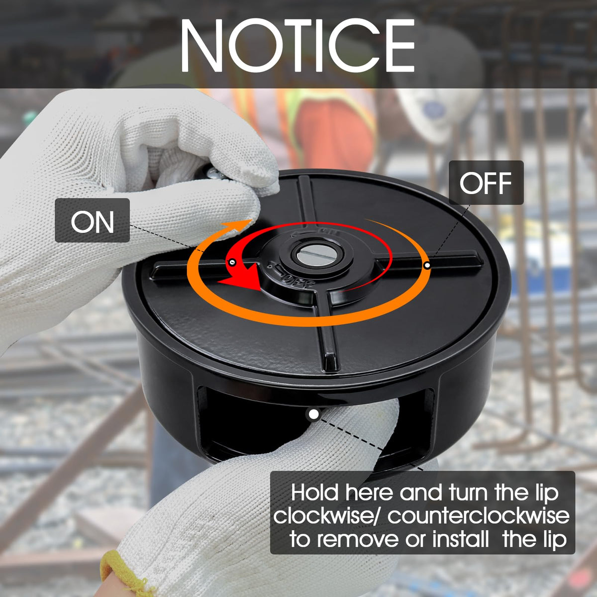 JIANBENKJ aluminum construction minimizes weight and fatigue on long shifts.