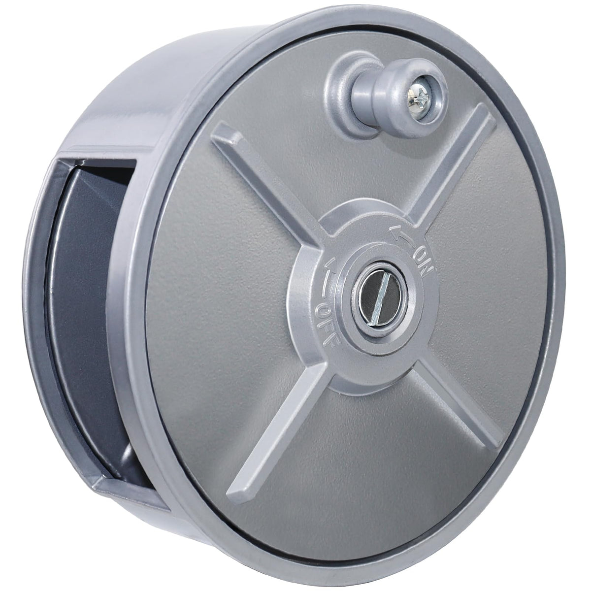 JIANBENKJ tie wire reel wheel front view shows compact, portable design.