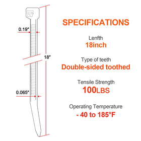 JIANYANG close-up of double-sided toothed head, improved grip benefit