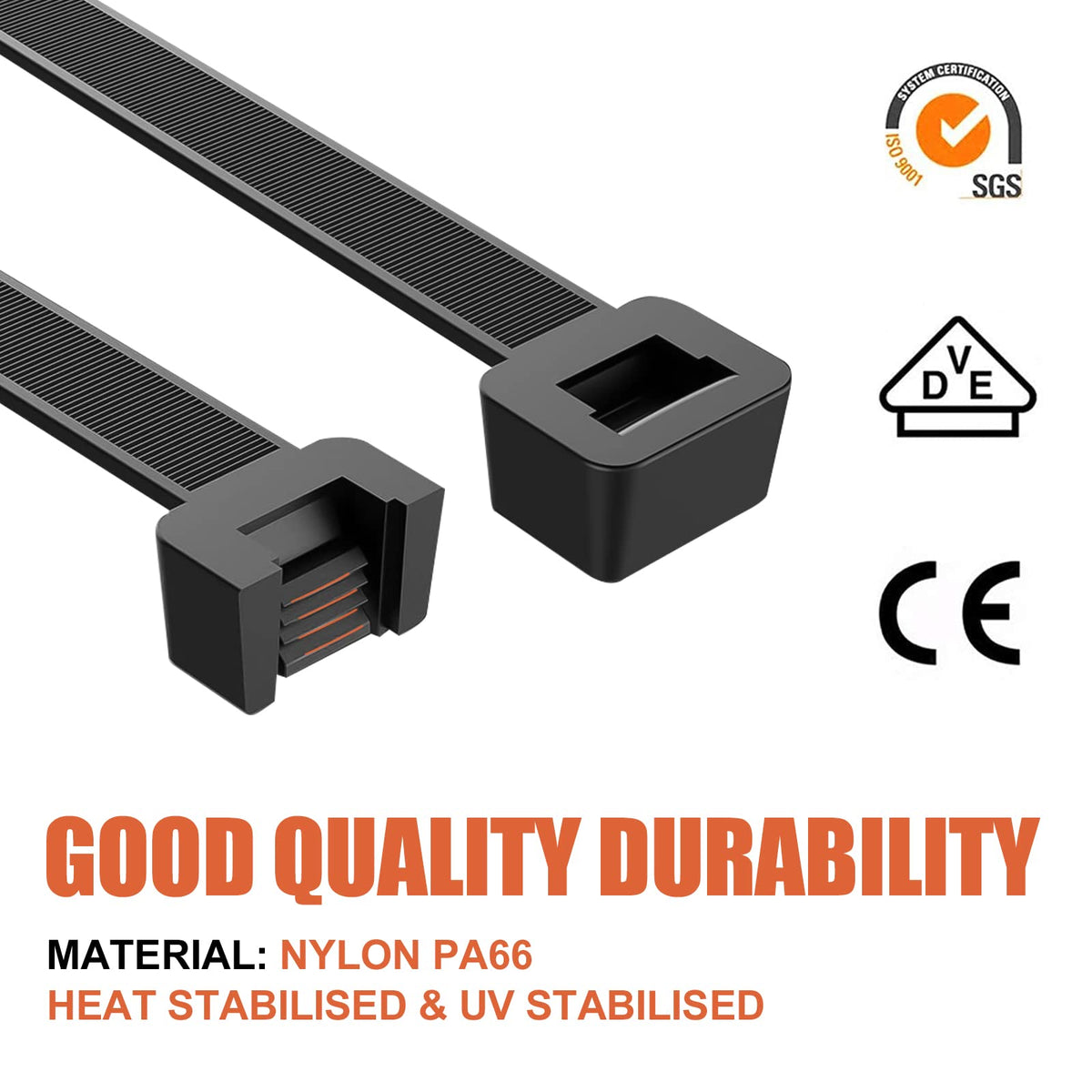 JIANYANG nylon texture and tapered tip close-up for fast insertion