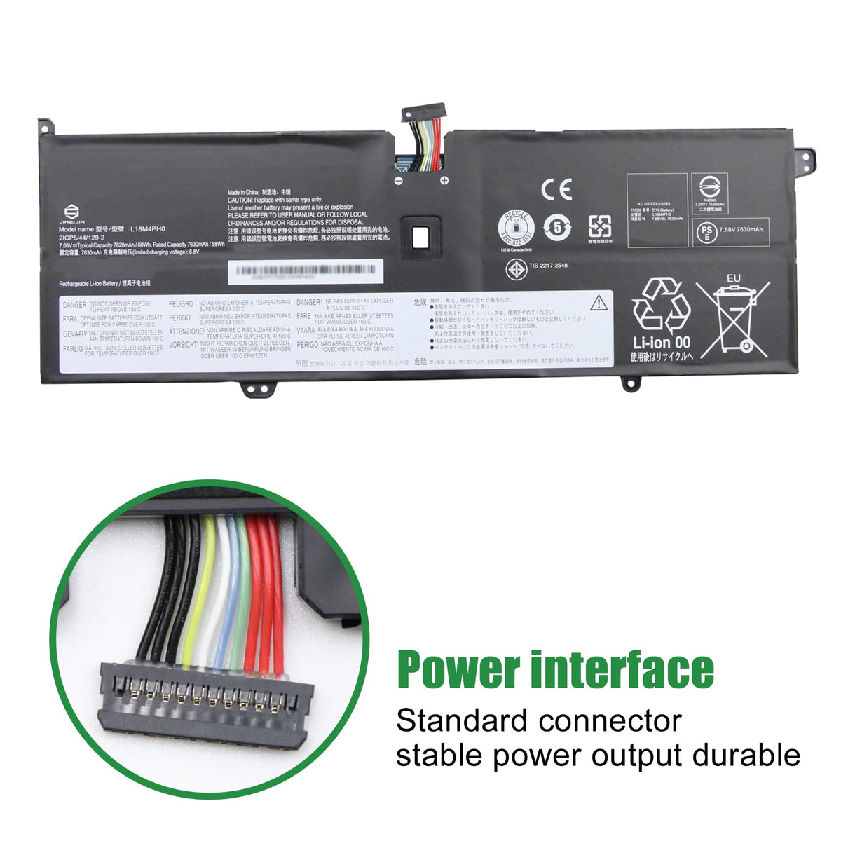 JIAZIJIA connector and terminal detail illustrating secure connection and reliable power transfer