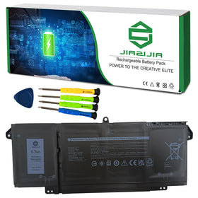 JIAZIJIA front packaging showing replacement battery and benefits of restored runtime
