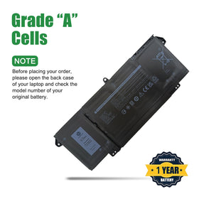 JIAZIJIA battery installed in Dell Latitude demonstrating direct-fit convenience
