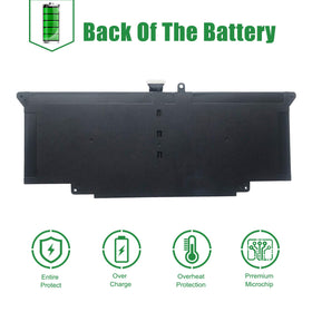 JIAZIJIA battery on workstation with laptop illustrating restored portable power benefit