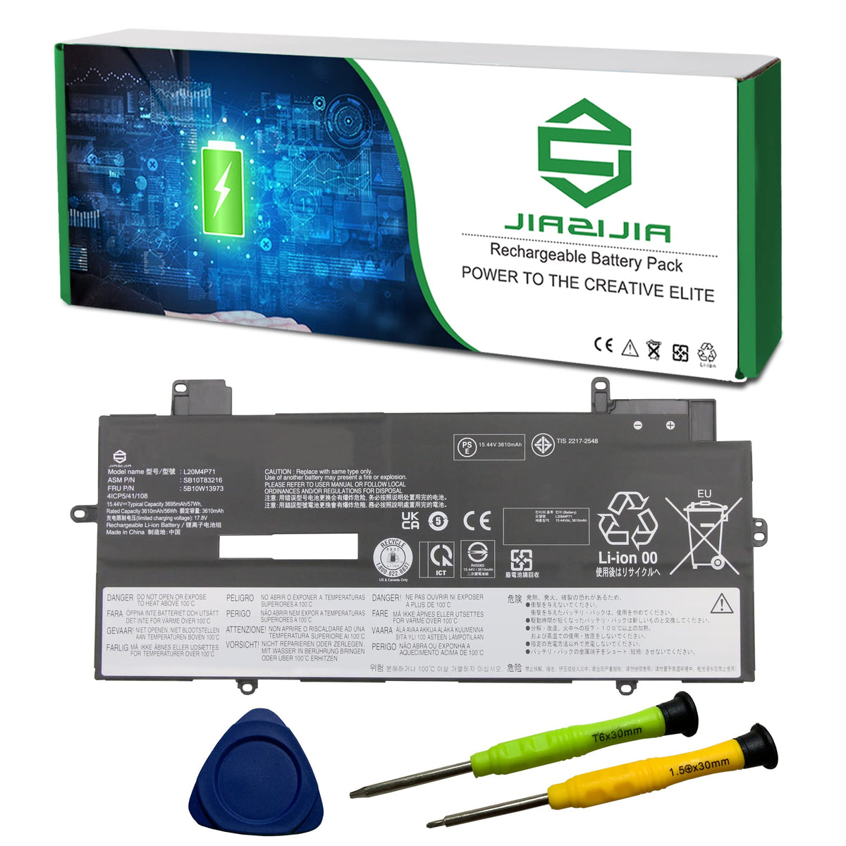 JIAZIJIA L20M4P71 battery pack ready replacement power for Lenovo ThinkPad X1 Carbon