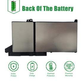 JIAZIJIA battery next to ruler for size comparison showing fit assurance benefit