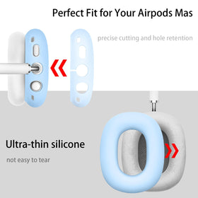 Jiboku AirPods Max earpad cover shields cushions from wear.