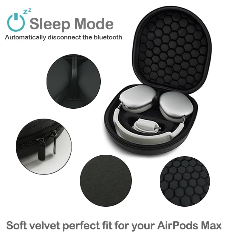 Jiboku soft velvet interior detail preventing scratches and cushioning headphones