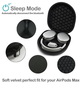 Jiboku soft velvet interior detail preventing scratches and cushioning headphones