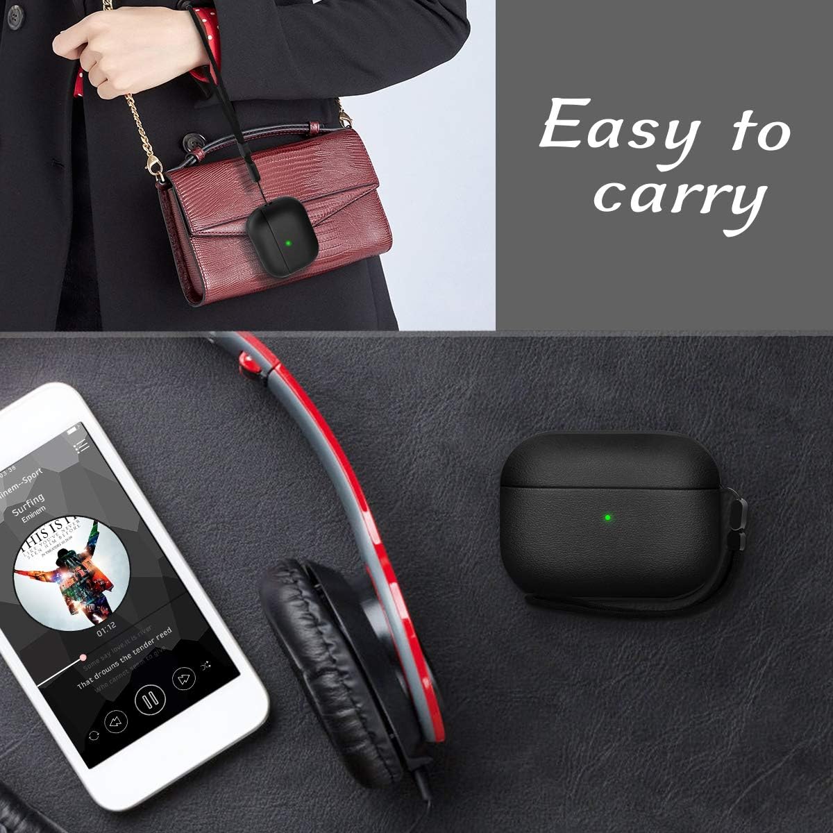 JIELIELE AirPods Pro case packaging box included