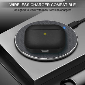 JIELIELE AirPods Pro case wireless charging compatible with cover on