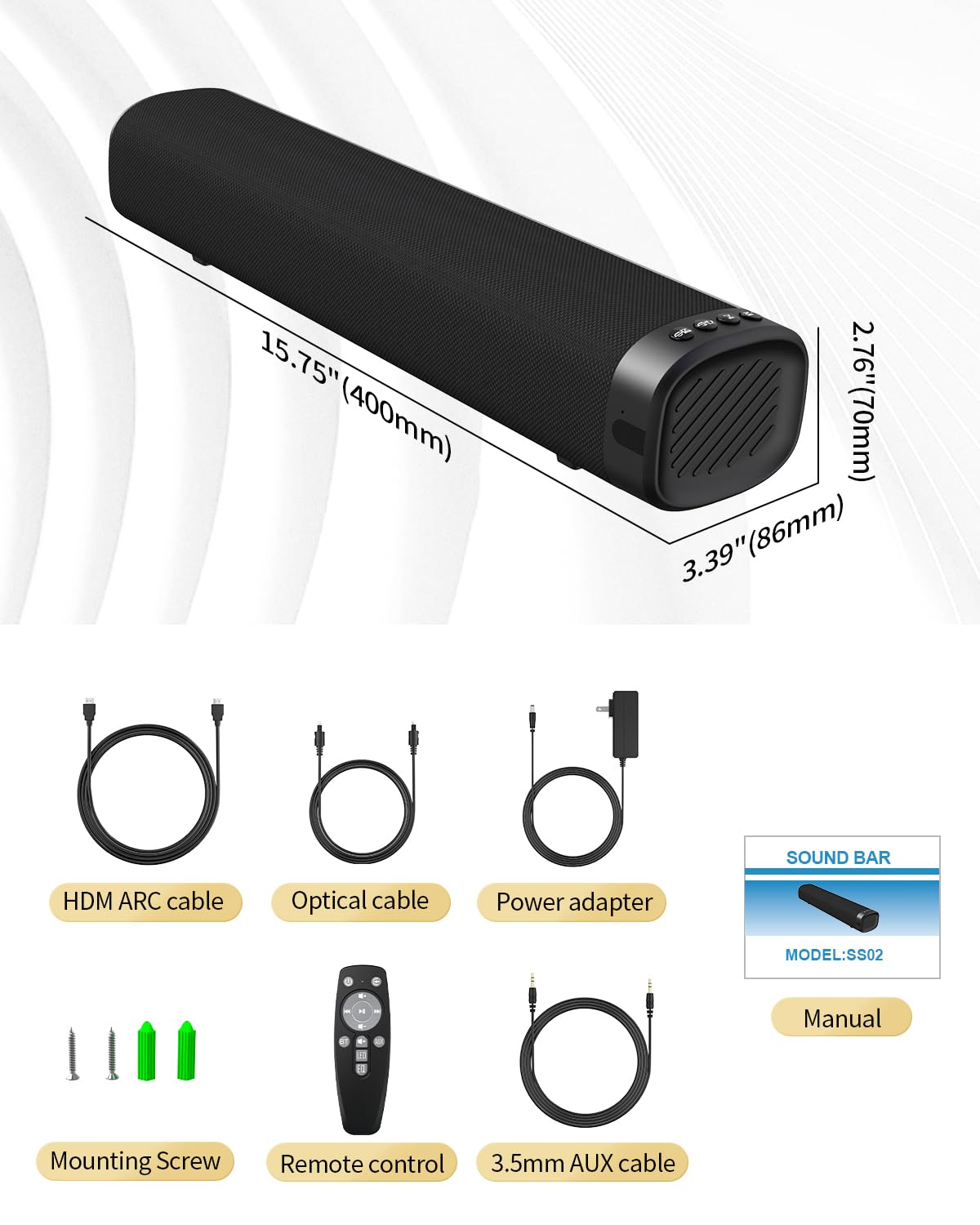 Jierben retail box with accessories for quick out-of-box setup