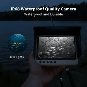 Jiisquilyx IP68 waterproof design ready for rugged outdoor fishing
