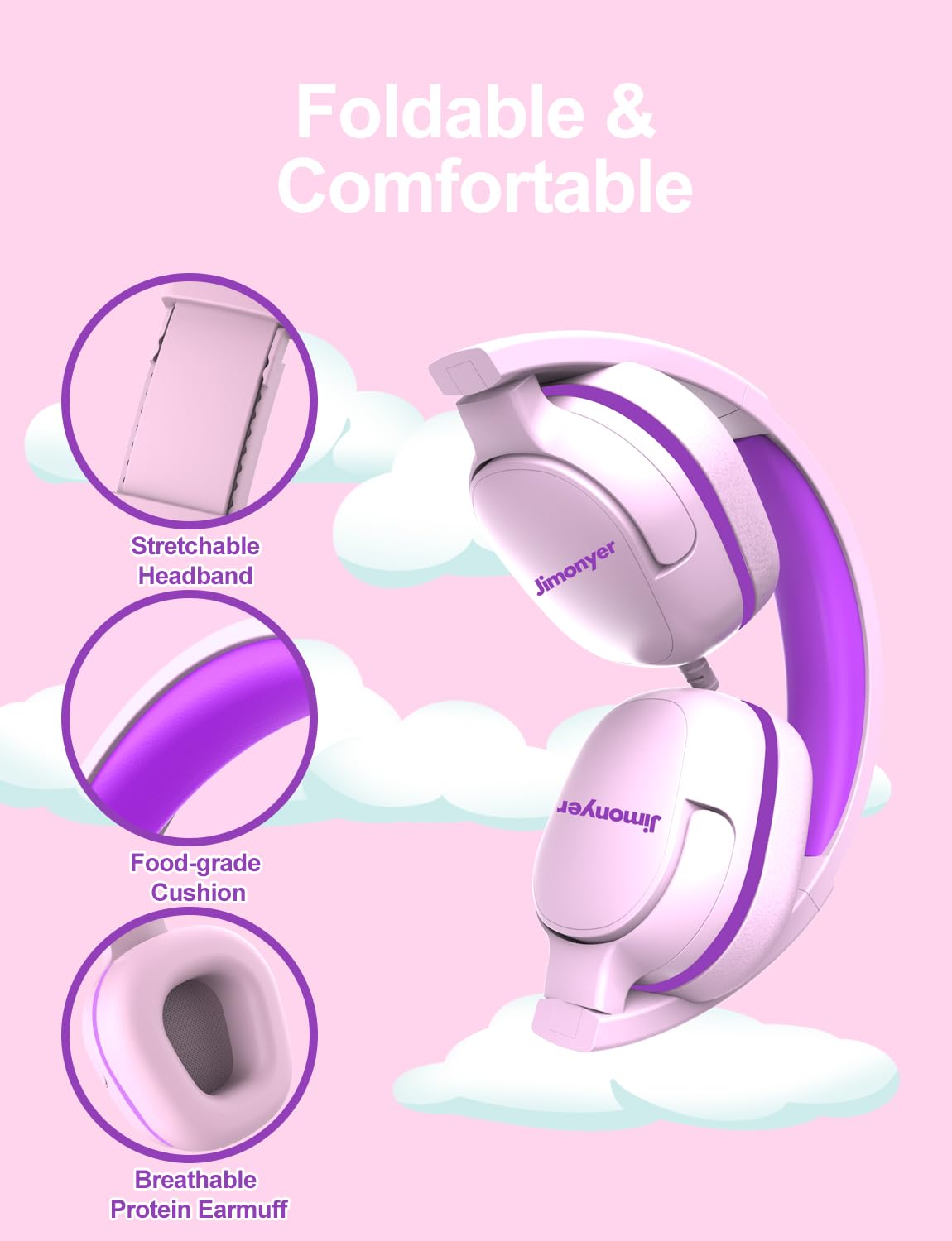Jimonyer folded compact form factor for travel and easy backpack storage benefit