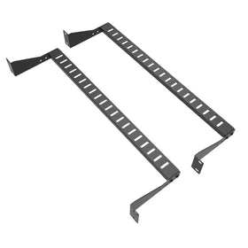 JINGCHENGMEI 1U cable bar front view for reliable rack cable management