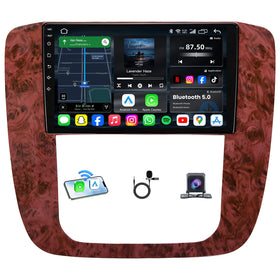 Jingelsye 8Core Android 13 car stereo front view enables quick access to apps