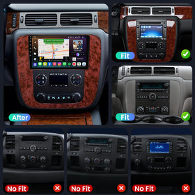 Jingelsye compatibility with 2007-2013 GM models for upgraded infotainment