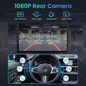 Jingelsye 1080p backup camera with 170-degree view for safer reversing