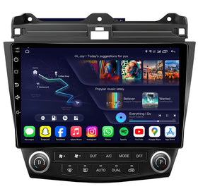 Jingelsye Honda Accord 2003-2007 HD touchscreen for clear navigation and intuitive control