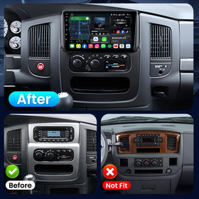 Jingelsye 9-inch touchscreen supports CarPlay/Android Auto and streaming apps on the Ram on the go