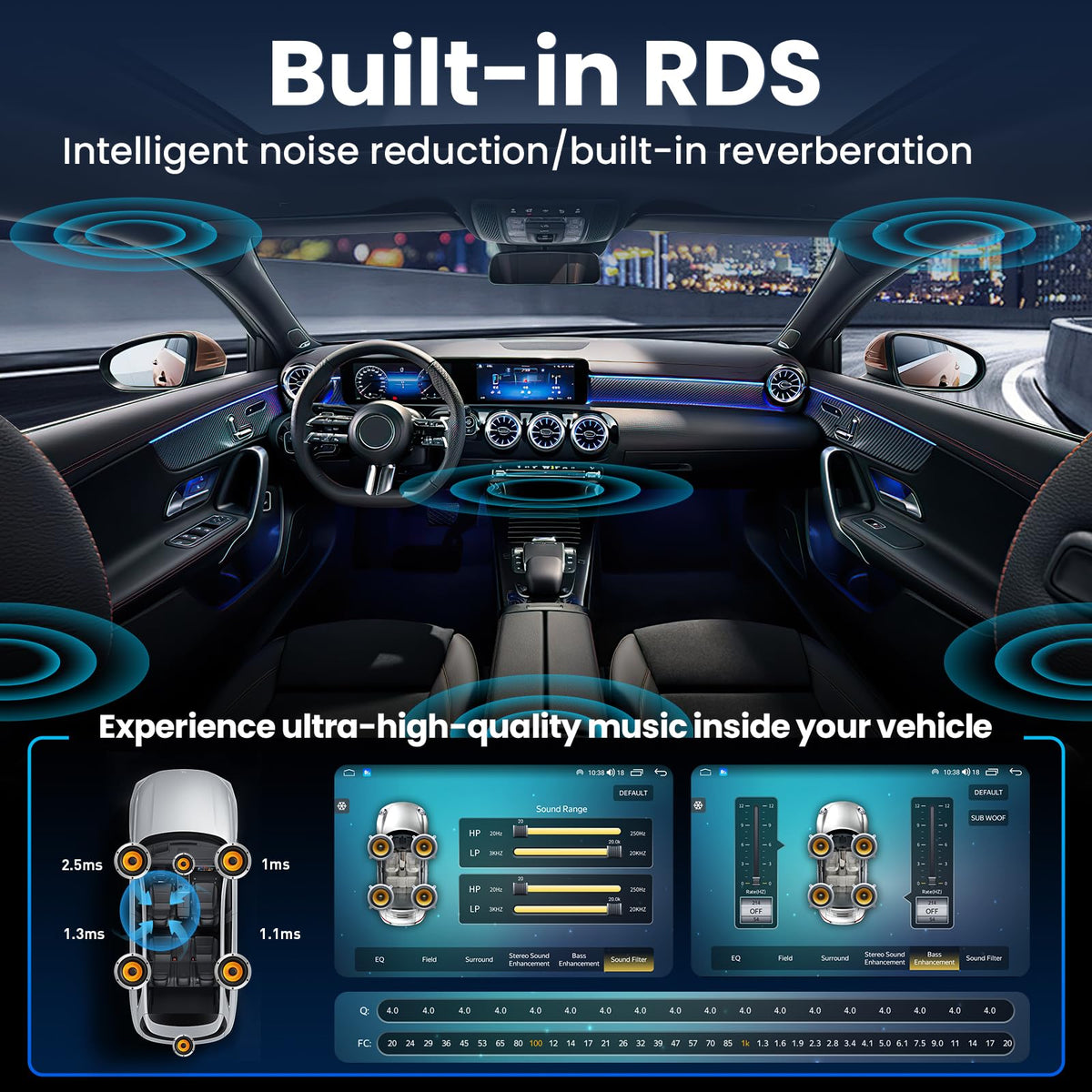 Jingelsye steering wheel control compatibility for easier operation