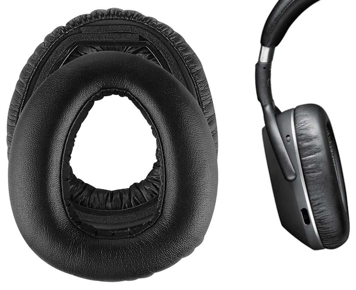 jingewell pads installed on Sennheiser headphones demonstrating restored seal