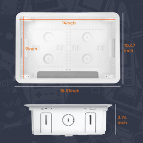 JINGTAO88 installed in living room creating a clutter-free TV wall
