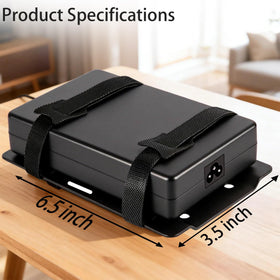 JinLunar includes adapters of various sizes for different power bricks.