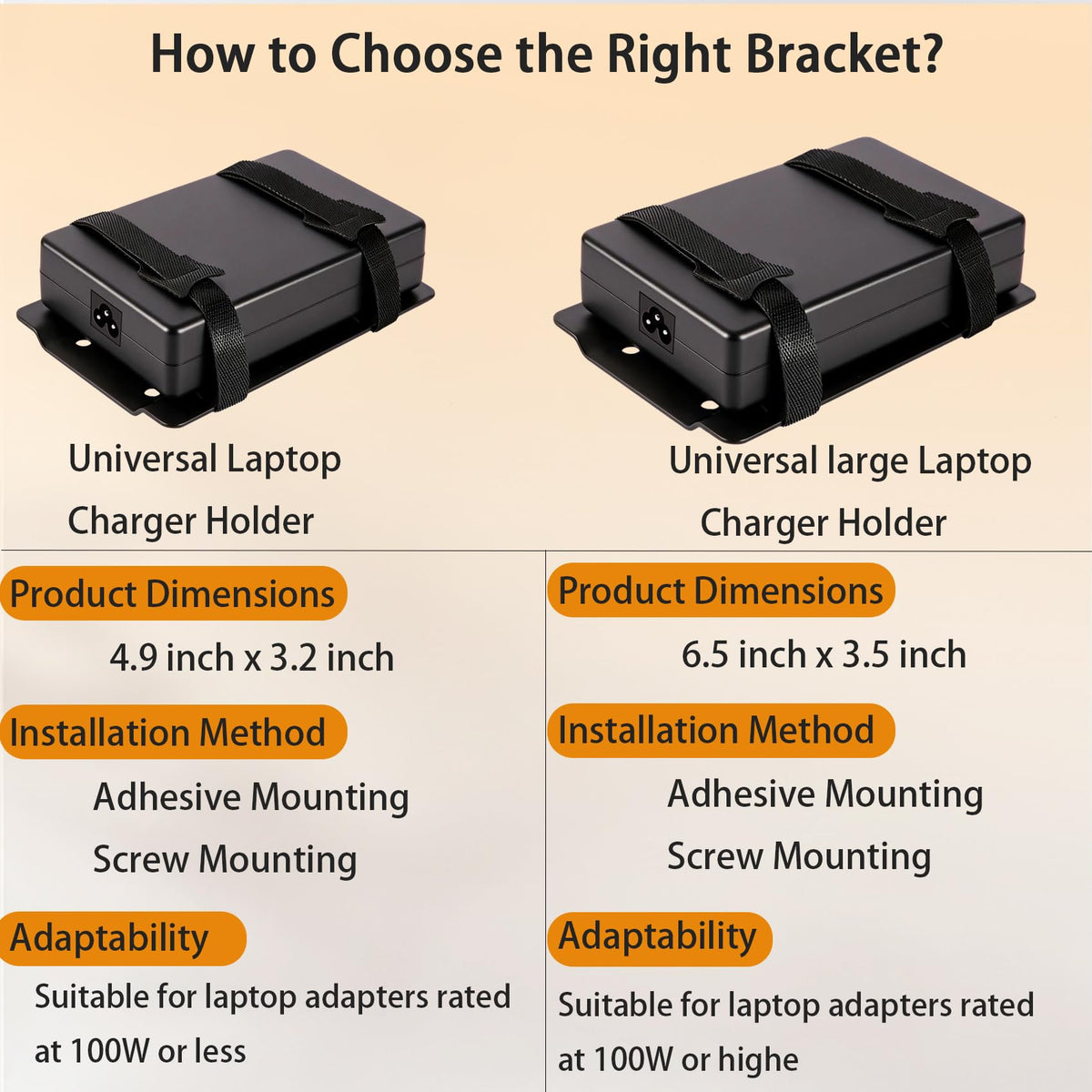 JinLunar recessed bottom promotes airflow around the power brick